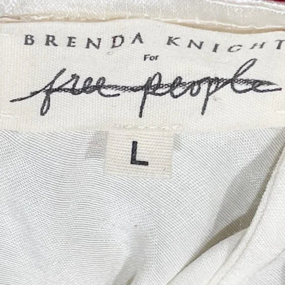 Brenda Knight For Free People RawHem Satin Dress - Picture 6 of 14